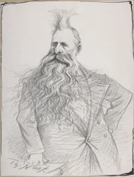 Caricature of Senator Joseph N. Dolph